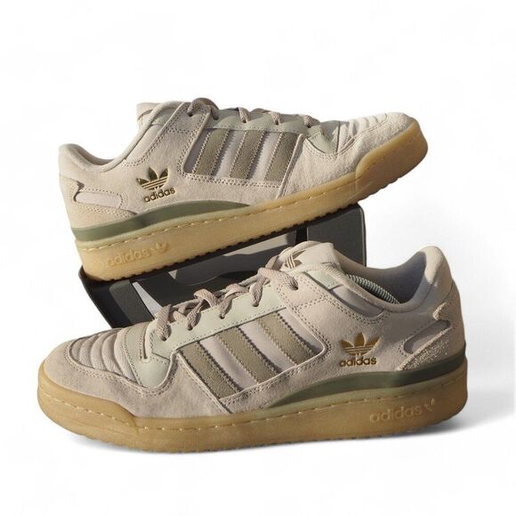 Adidas Forum Low Classic 'Talc Clay' Casual Sneakers HQ7096 Men's 12 - Picture 1 of 11